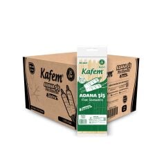 Kafem Adana Çöp Şiş Ekstra 35 cm 25 Adet X 50 Paket (Koli)