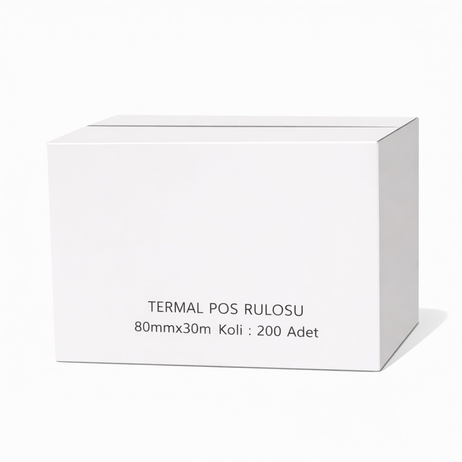 Termal Pos Rulosu 80x30 10lu 20 Paket (Koli)