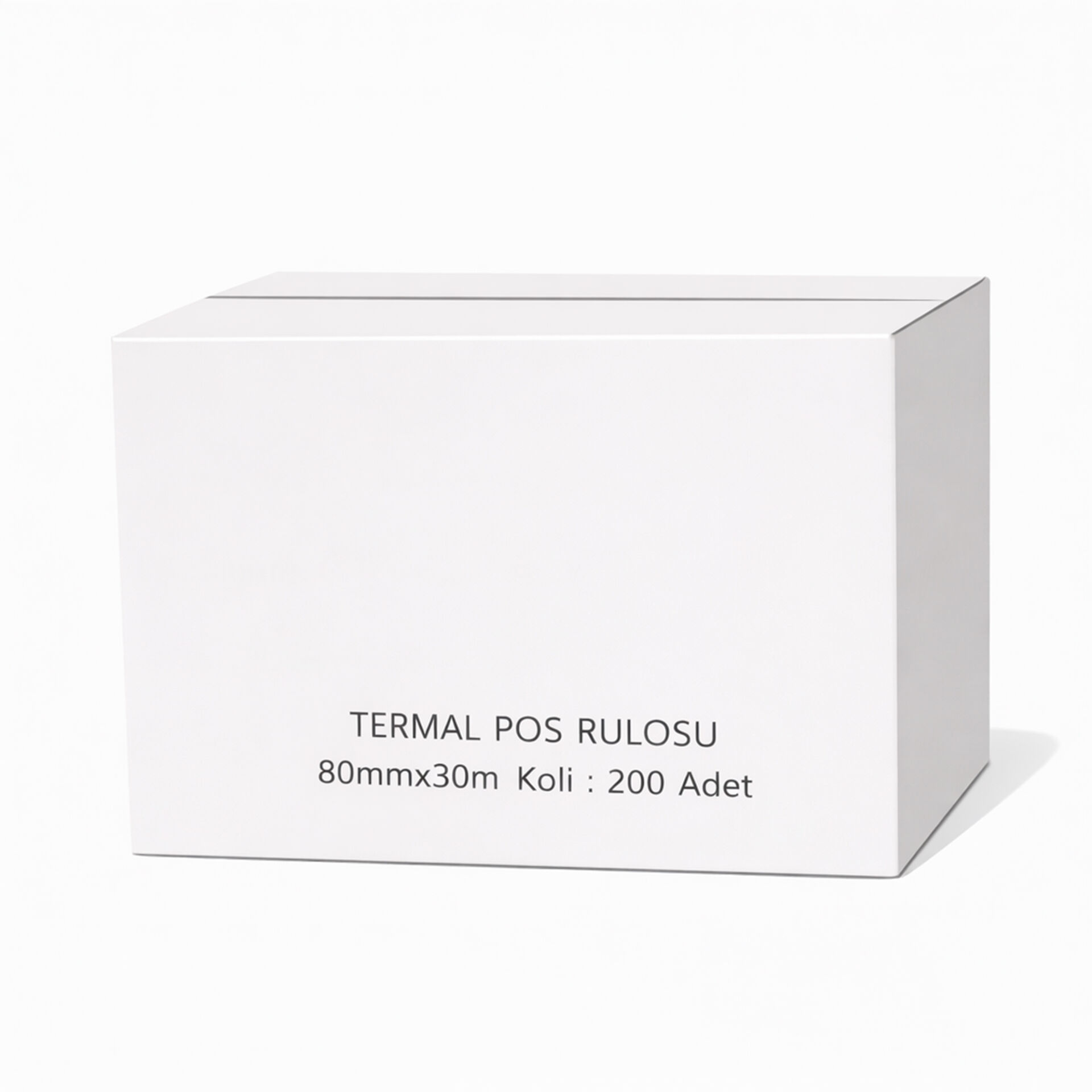 Termal Pos Rulosu 80x30 10lu 20 Paket (Koli)