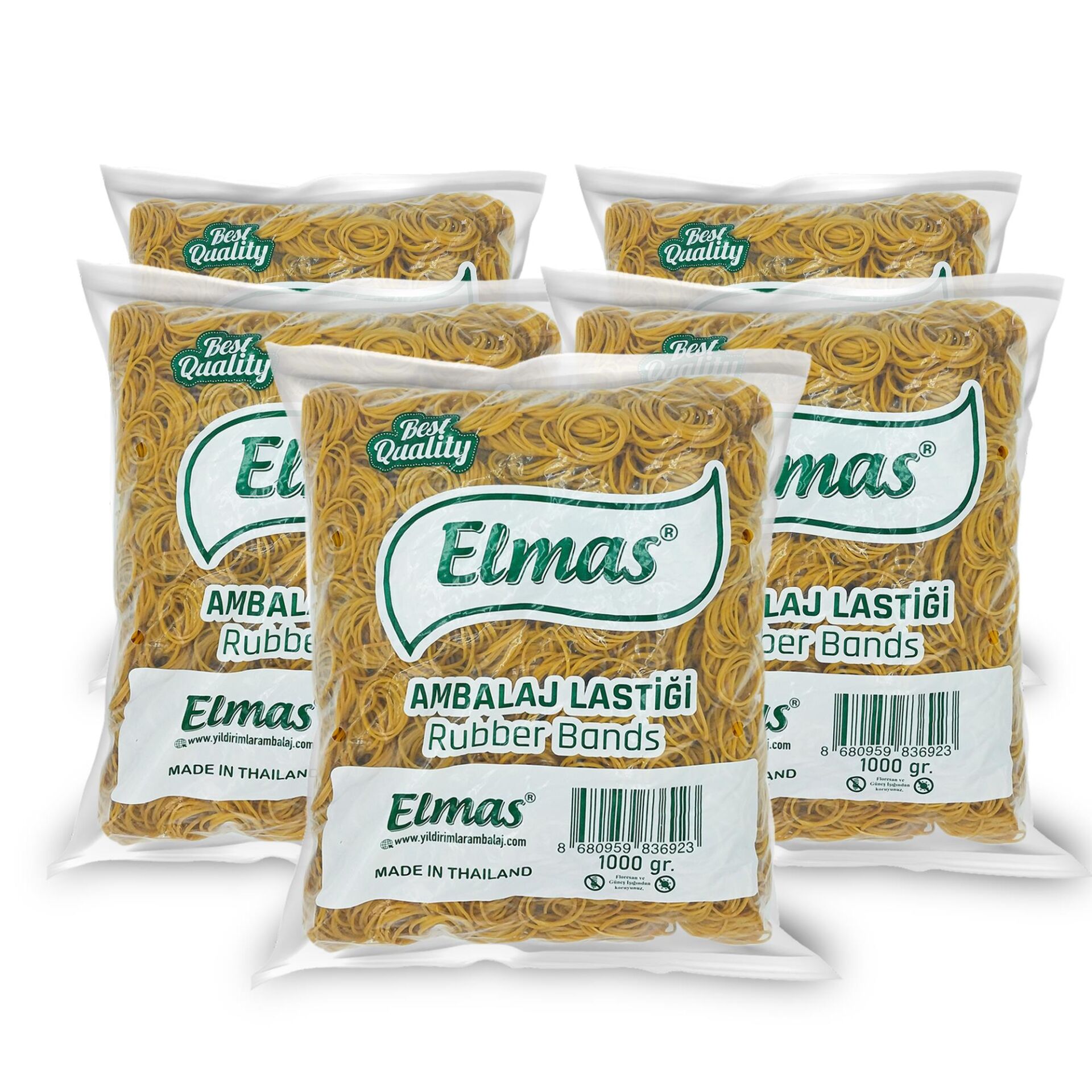 Elmas Ambalaj Lastiği 40 mm 5 Paket X 1000 Gram