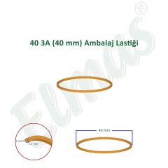 Elmas Ambalaj Lastiği 40 mm 5 Paket X 1000 Gram