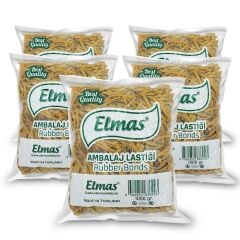 180 X 5 mm Elmas Ambalaj Lastiği 5 Paket X 1000 Gram