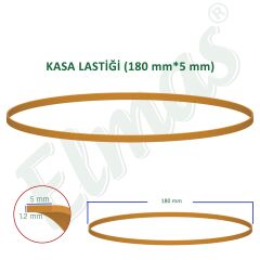 180 X 5 mm Elmas Ambalaj Lastiği 5 Paket X 1000 Gram