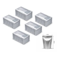 Doypak Şeffaf Metalize 11x18 cm 100 lü 5 Paket