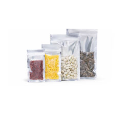 Doypak Şeffaf Metalize 11x18 cm 100 lü 5 Paket