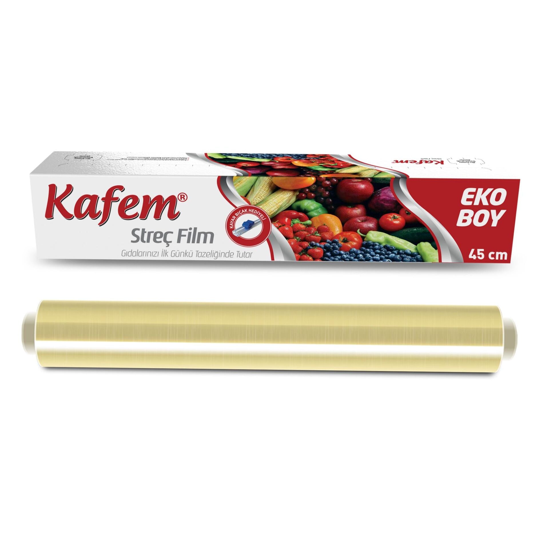Kafem Eko Streç Film 45cm x 140m 9 Mic
