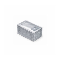 Doypak Şeffaf Metalize 13x22 cm 100 lü 5 Paket