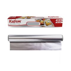 Kafem Aluminyum Folyo 45cm x 50m 10mic x 4 Paket