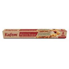 Kafem Yağlı Pişirme Kağıdı Doğal 37x42cm 8 Yaprak