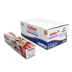 Kafem Heavy Duty Aluminyum Folyo 45cm x 100m 18mic x 6 Paket (Koli)