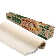 Kafem Yağlı Pişirme Kağıdı Doğal 37x42cm 16 Yaprak X 48 Adet (Koli)