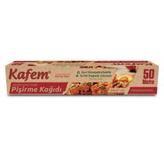 Kafem Yağlı Pişirme Kağıdı Doğal 37cm x 50m